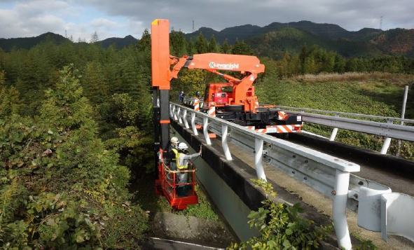 道路施設の定期点検のイメージ画像